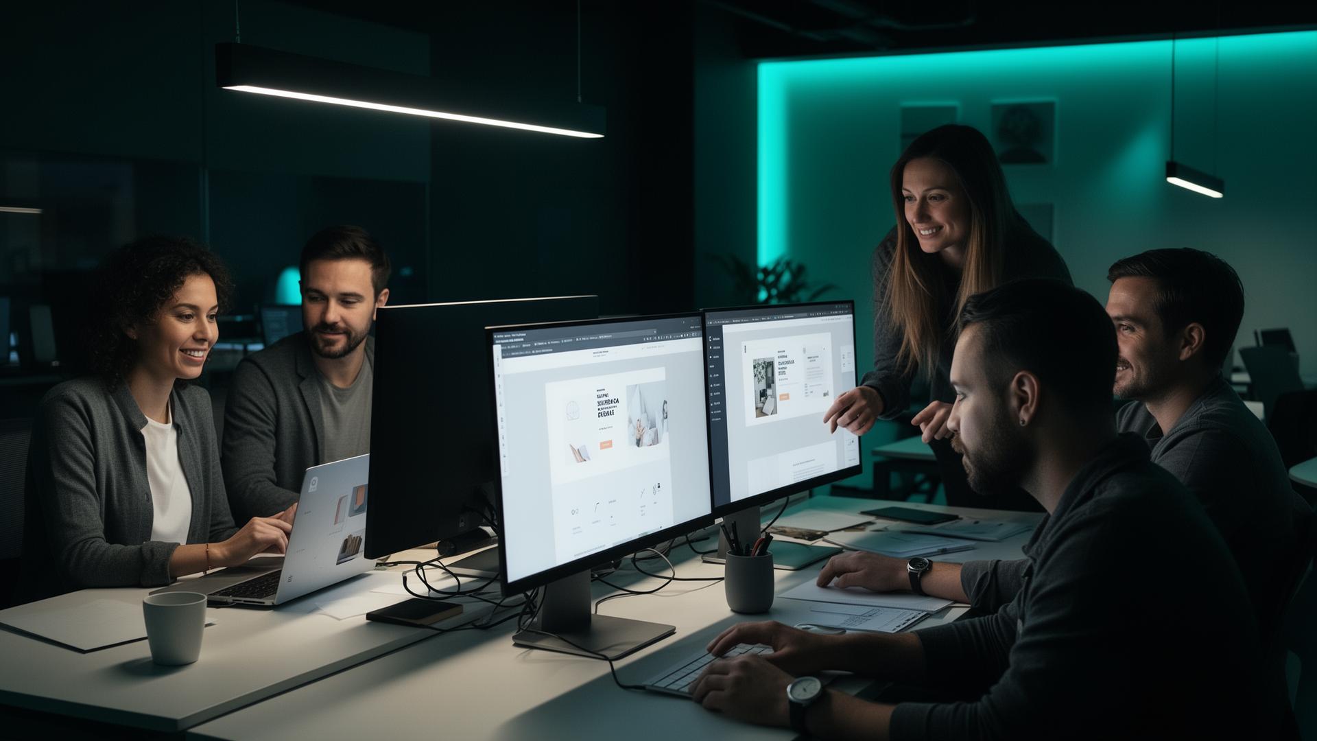 Digital agency team